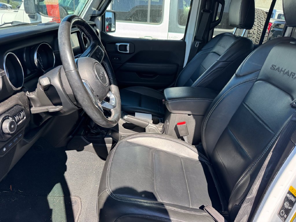 Used 2022 Bright White Clearcoat Jeep Unlimited Sahara 4xe image 24