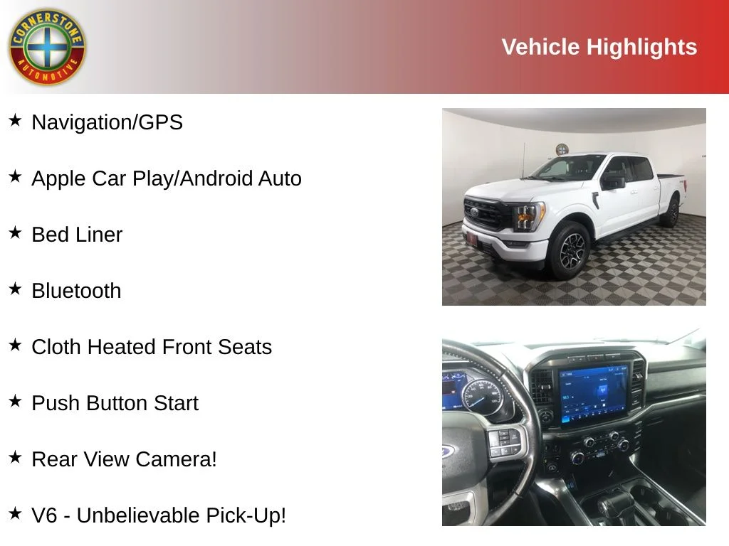 Used 2022 Ford F-150 XLT with VIN 1FTFW1E81NFA82080 for sale in Elk River, Minnesota