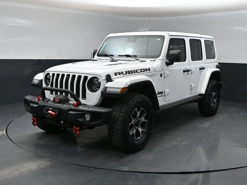 Used 2021 White Jeep Unlimited Rubicon image 7