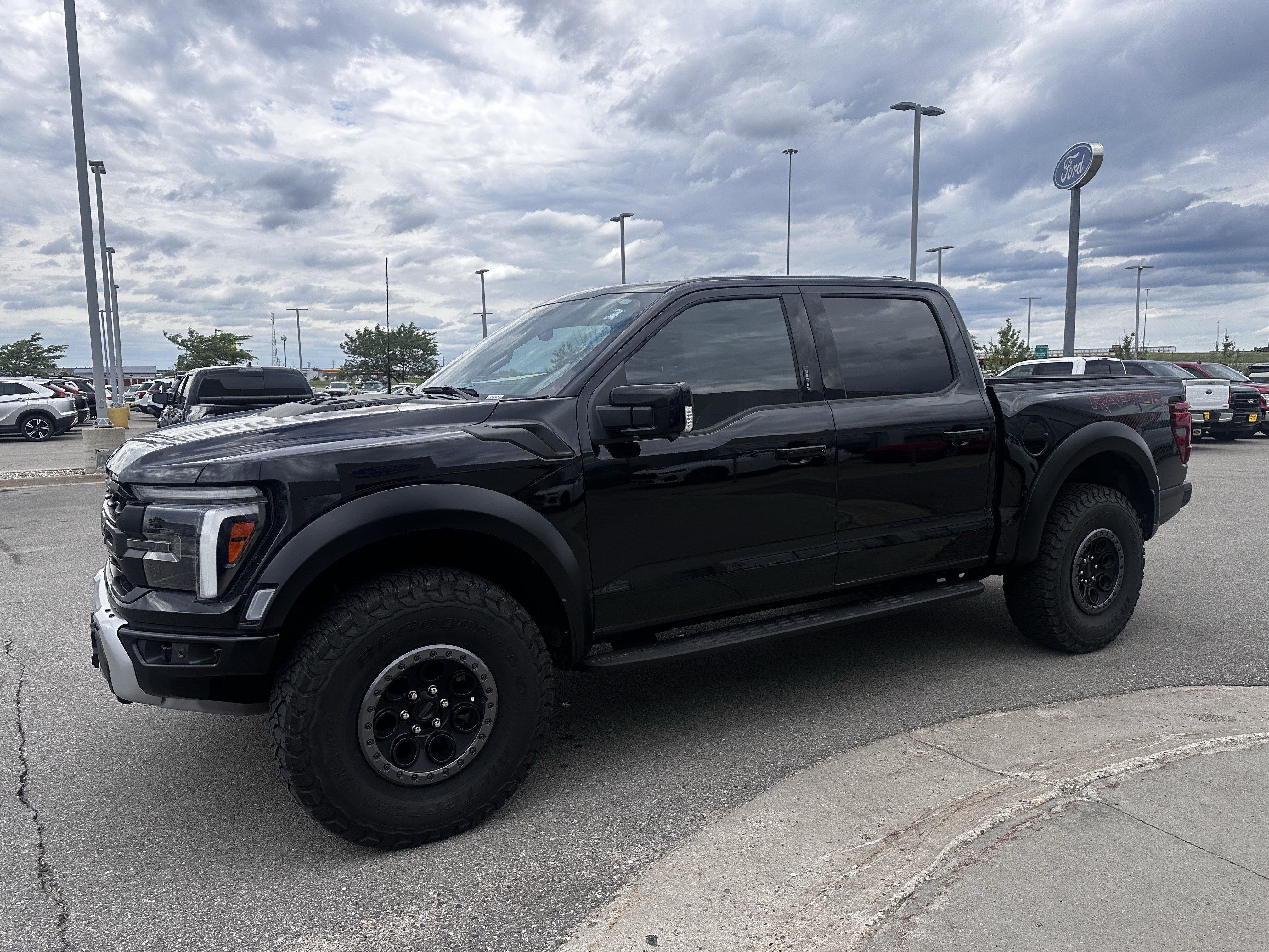 Used 2024 Agate Black Metallic Ford Raptor image 2