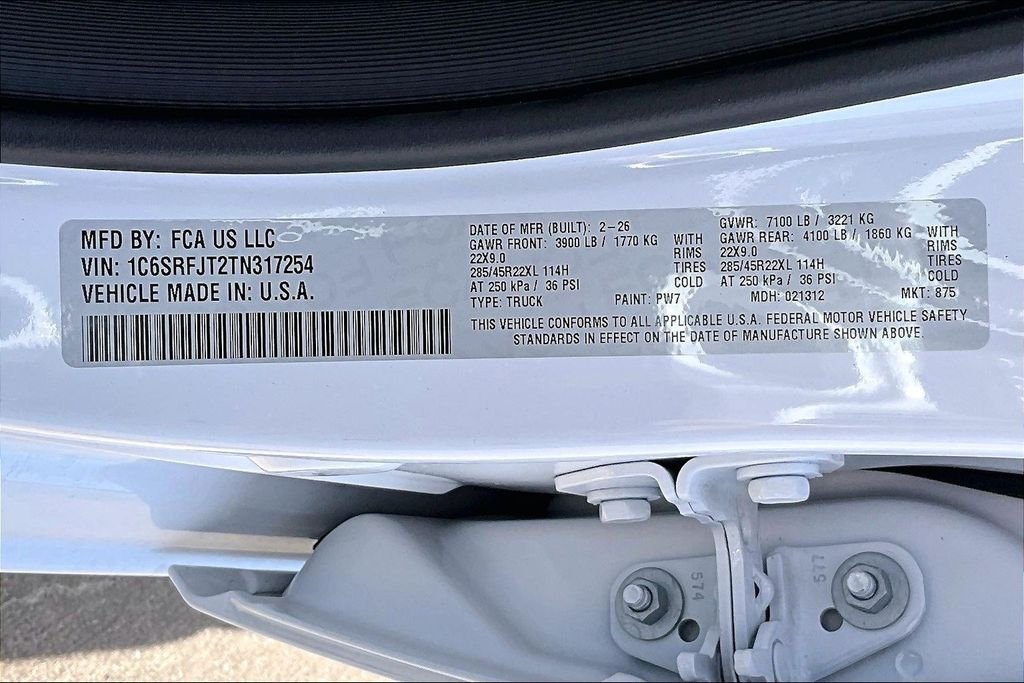 New 2026 Ram 1500 Laramie 4D Crew Cab