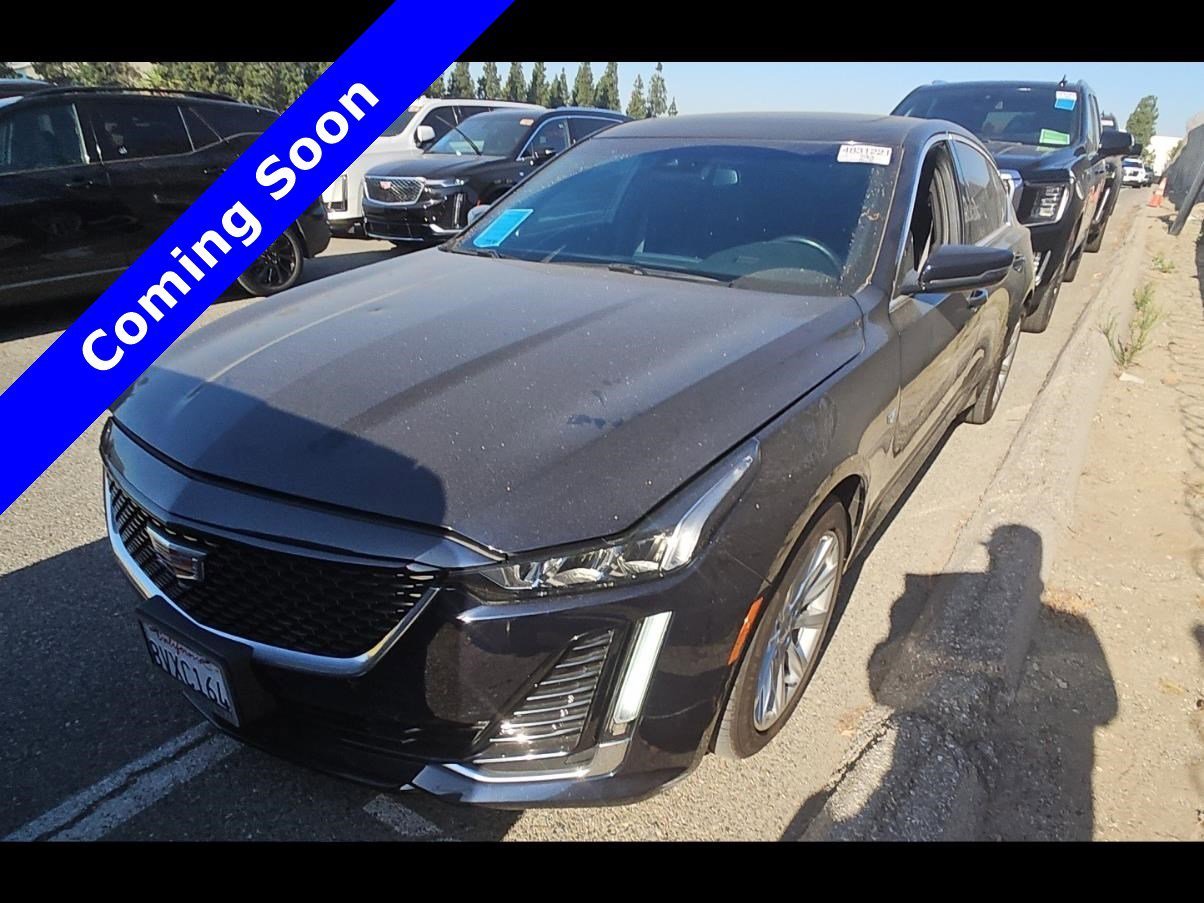 Used 2021 DARK MOON BLUE METALLIC Cadillac Luxury image 1