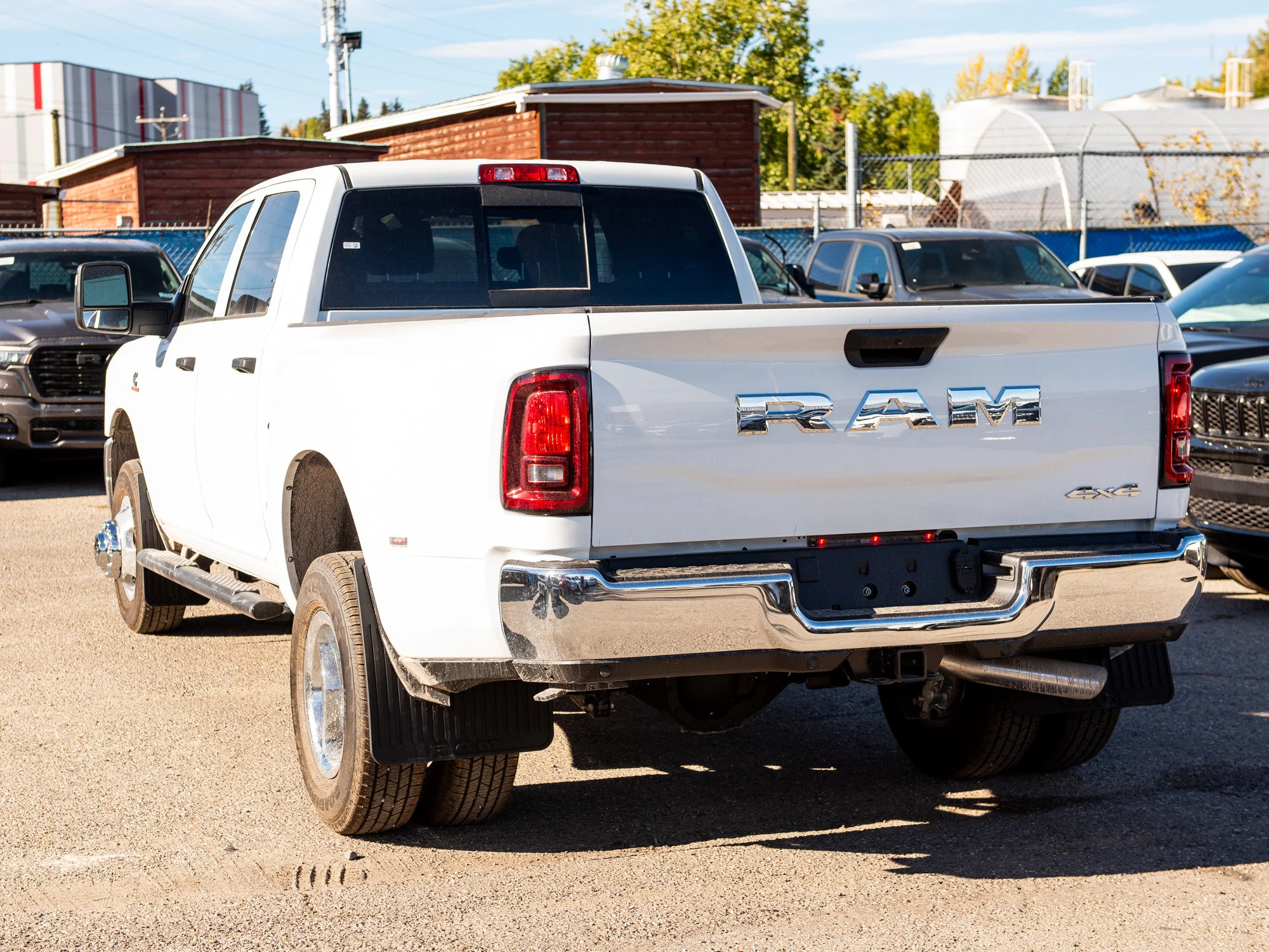 New 2026 White RAM Tradesman* Dually 8