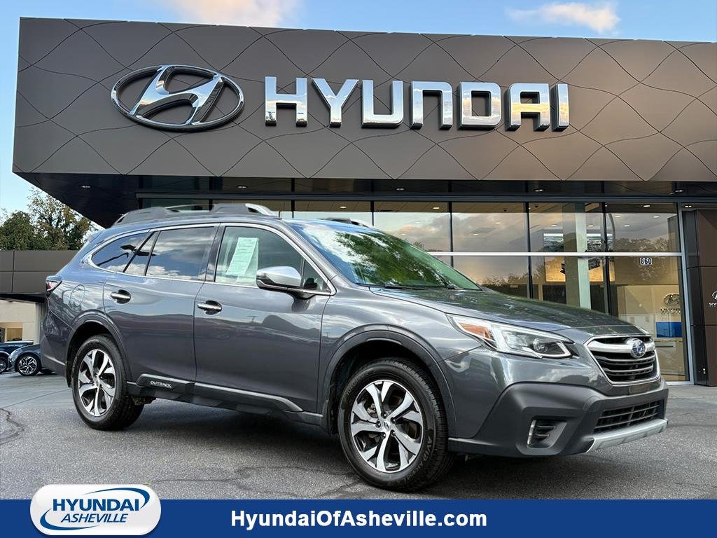 Used 2021 Magnetite Gray Metallic Subaru Touring XT image 1