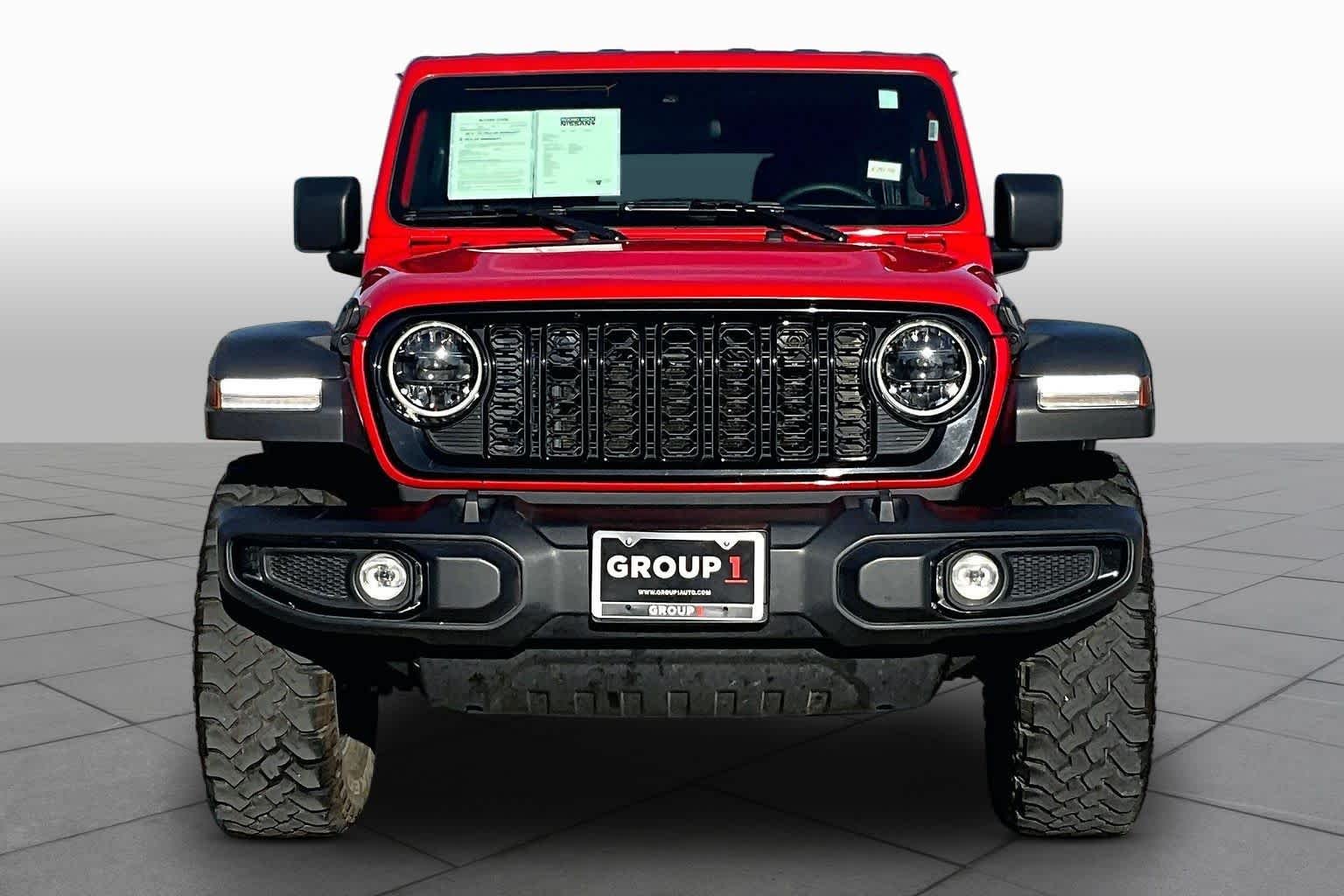 Used 2025 Firecracker Red Clearcoat Jeep Willys image 4