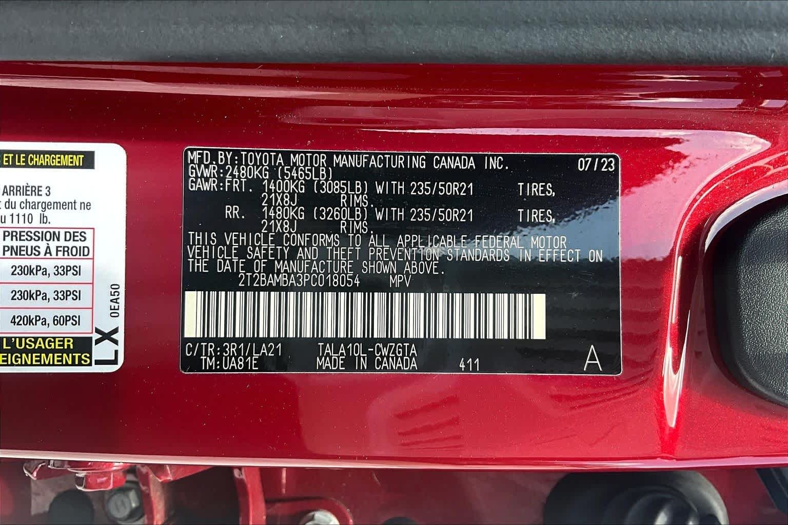 Used 2023 Matador Red Mica Lexus Luxury image 31