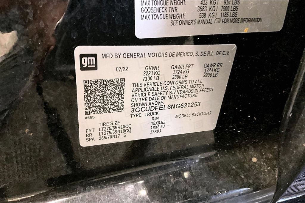 Used 2022 BLACK Chevrolet LT Trail Boss image 32