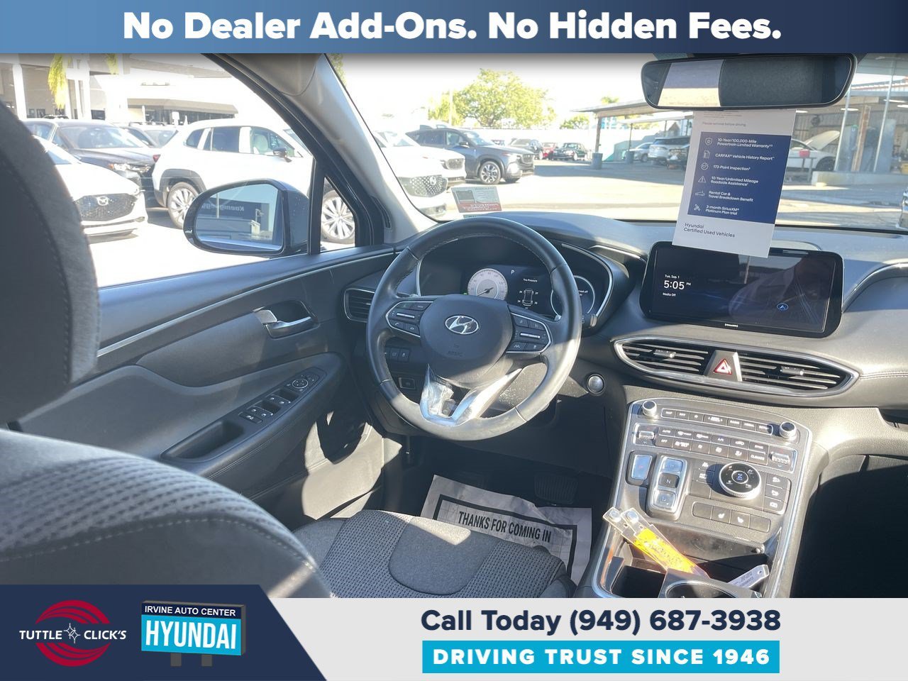 Used 2023 PORTOFINO GRAY HYUNDAI SEL CONVENIENCE image 10
