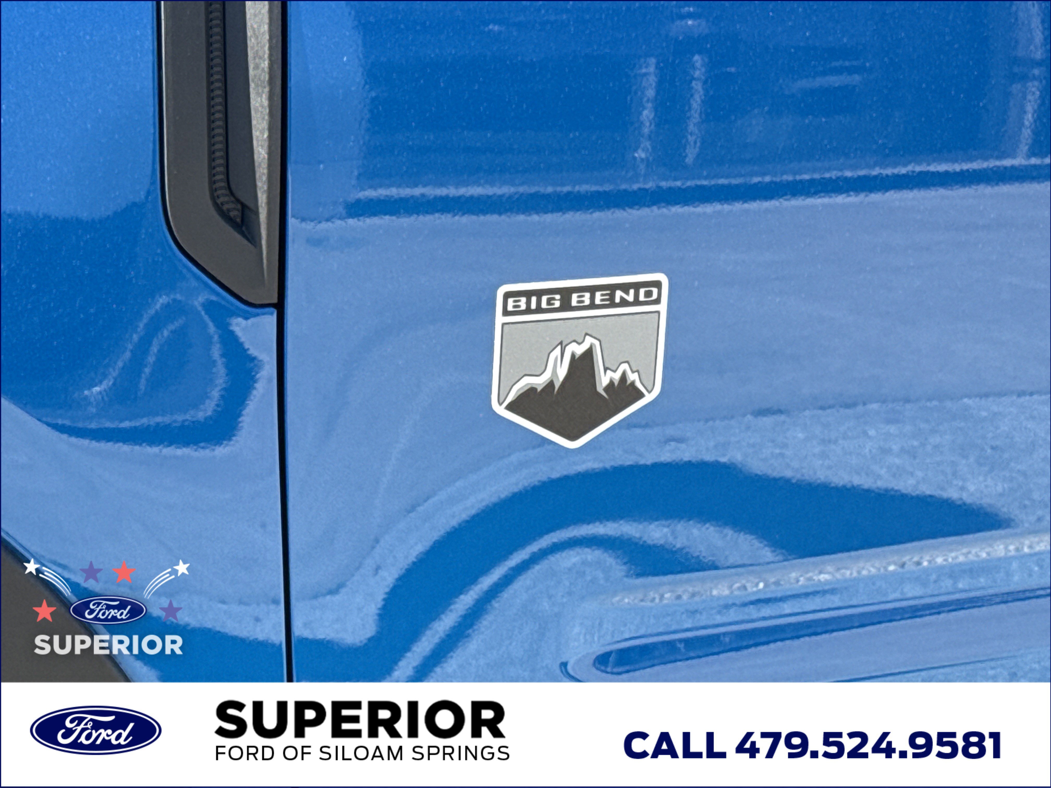 New 2026 Velocity Blue Metallic Ford Big Bend 4WD image 12