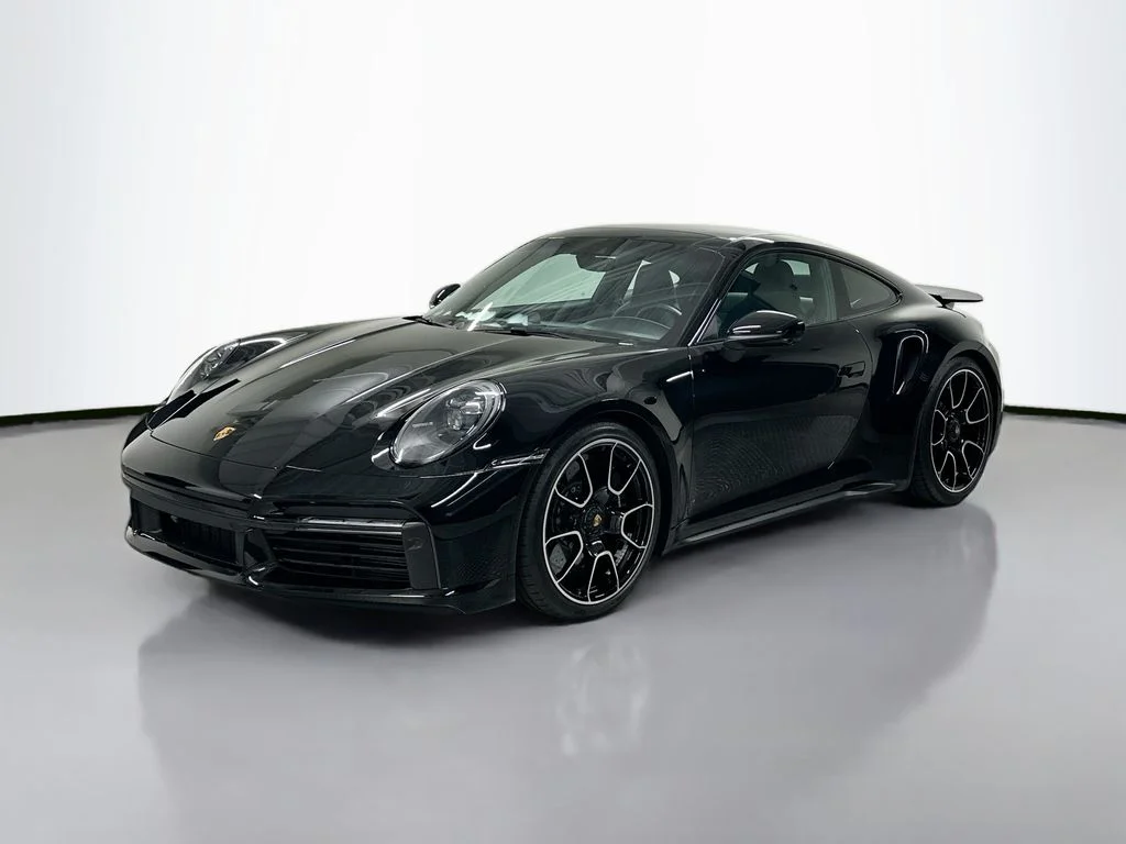 Used 2023 Black Porsche Turbo S image 1