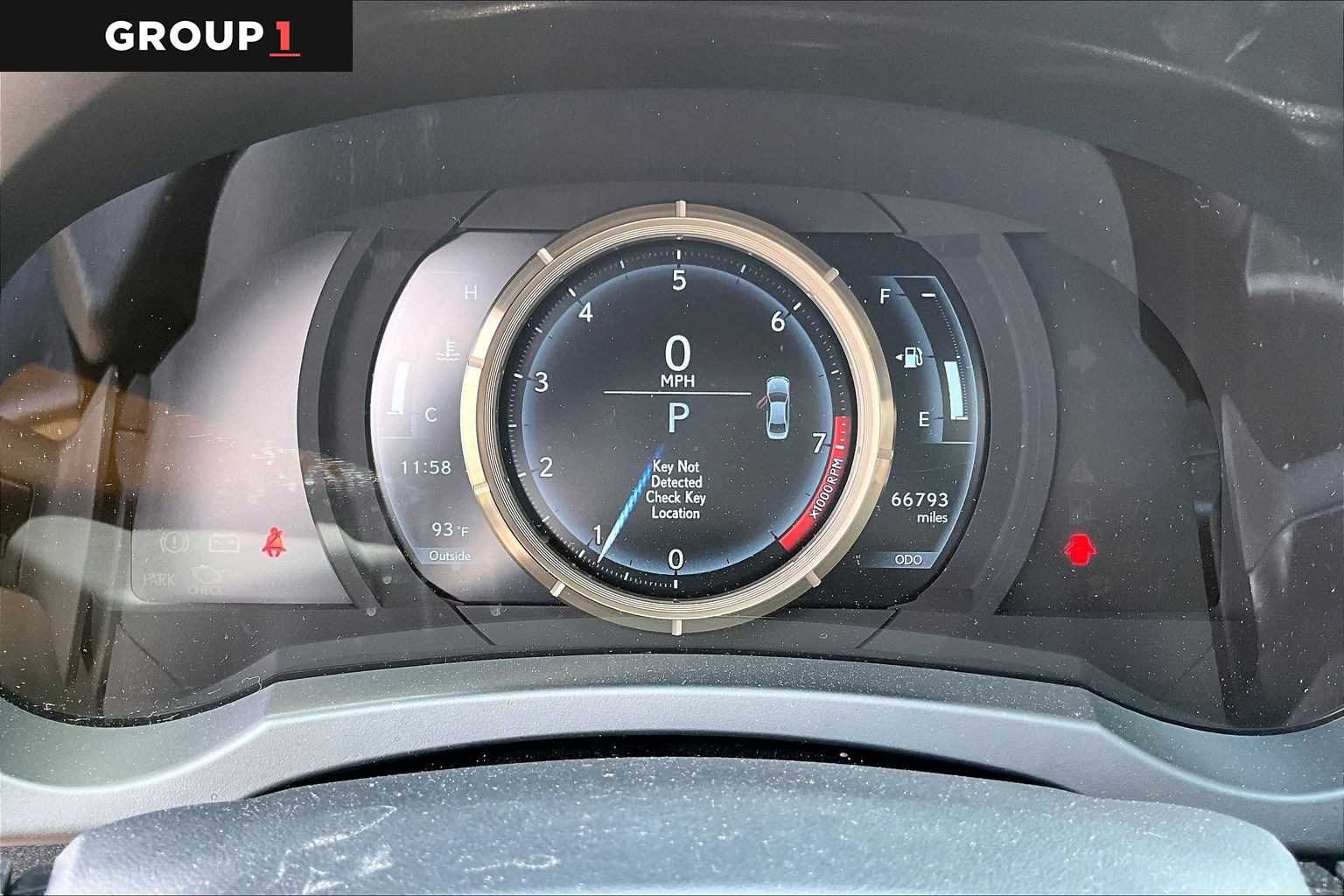 Used 2020 Obsidian Lexus F SPORT image 24