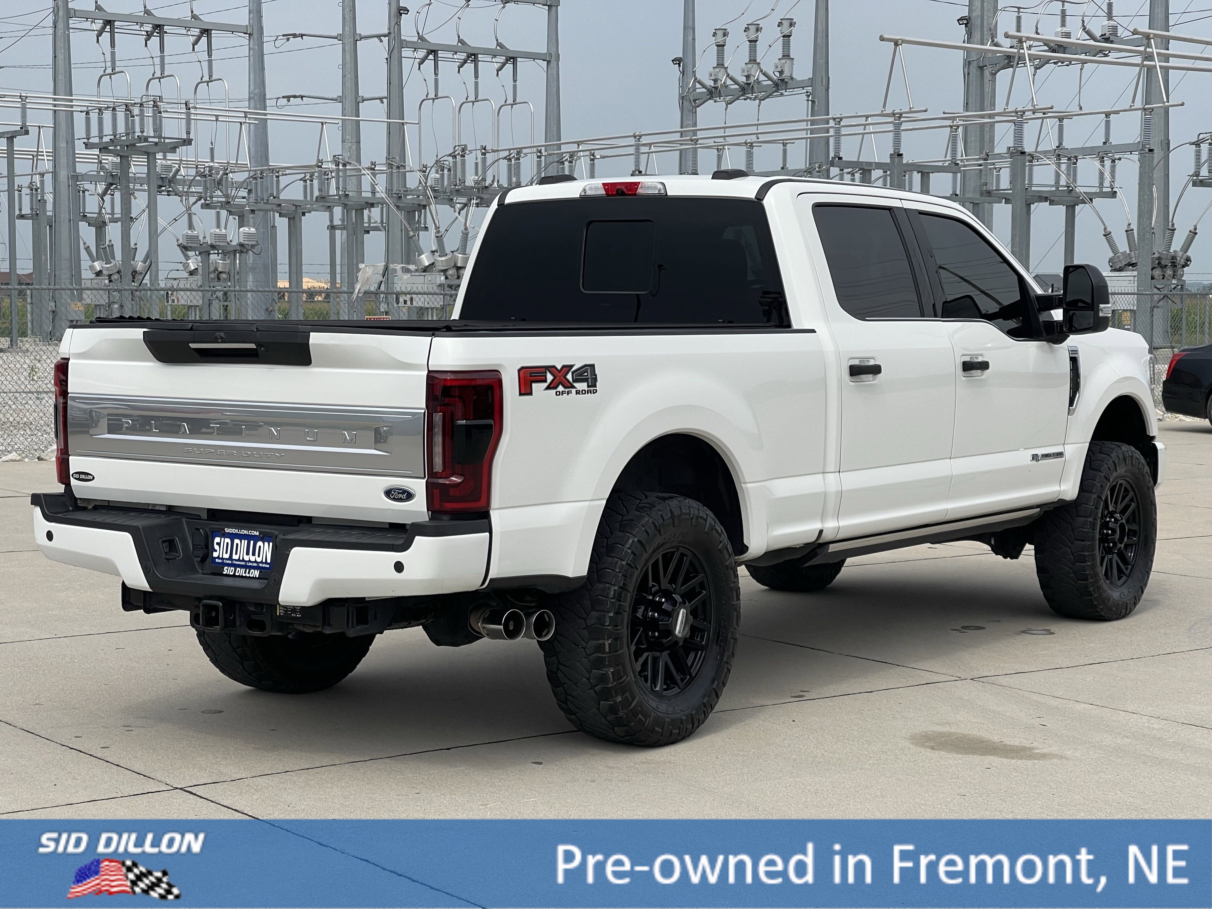 Used 2021 Star White Metallic Tri-Coat Ford Platinum image 16