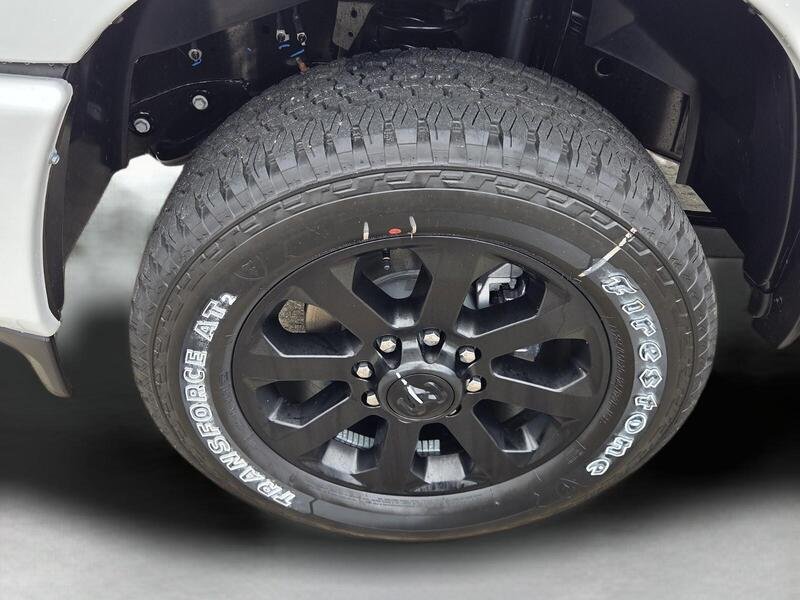 New 2027 Bright White Clear-Coat Paint RAM BLACK EXPRESS 4X4 CREW CAB 6