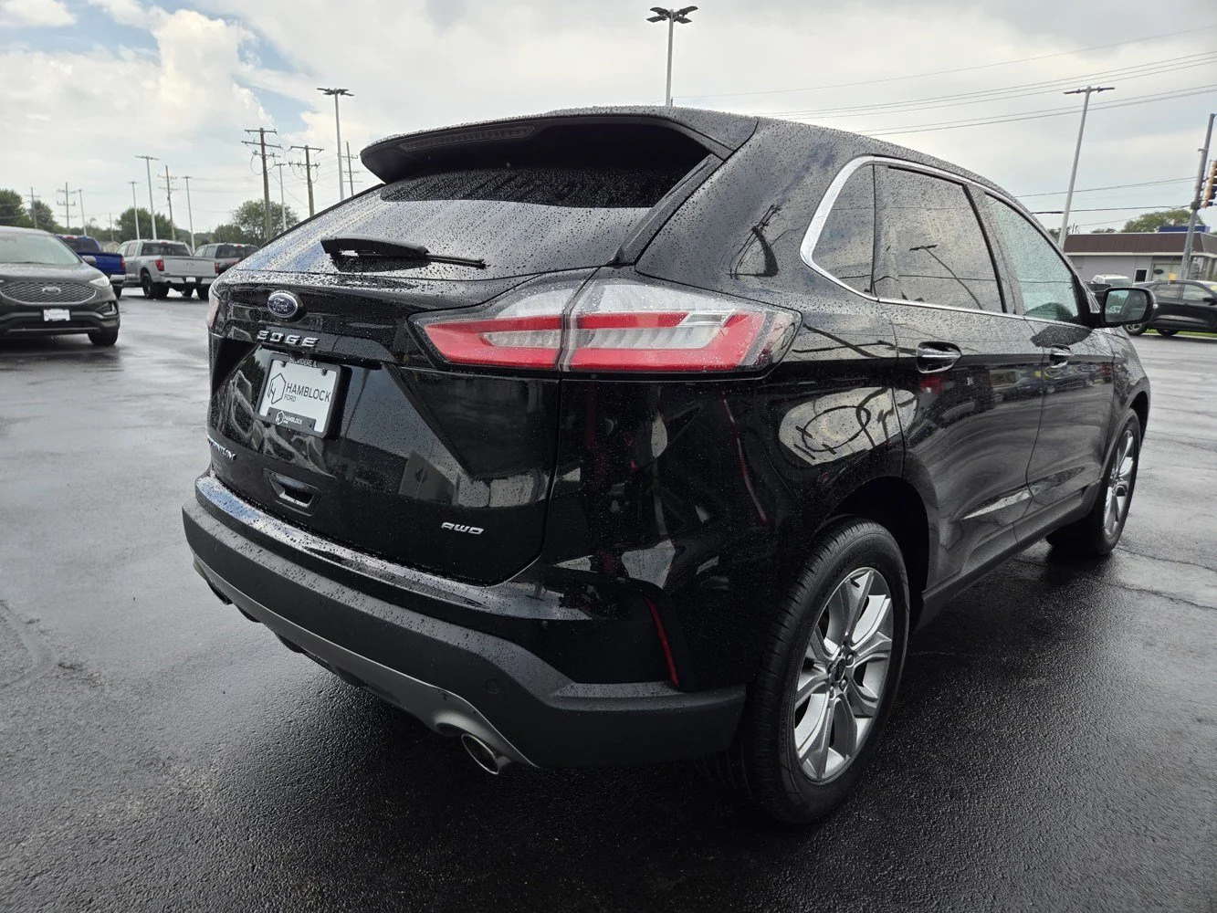Used 2023 Agate Black Ford Titanium image 5