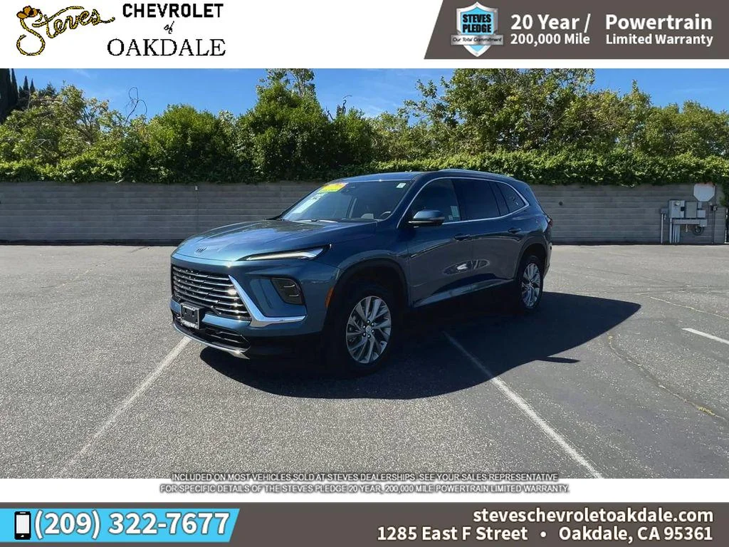 Certified Used 2025 Ocean Blue Metallic Buick Preferred image 5