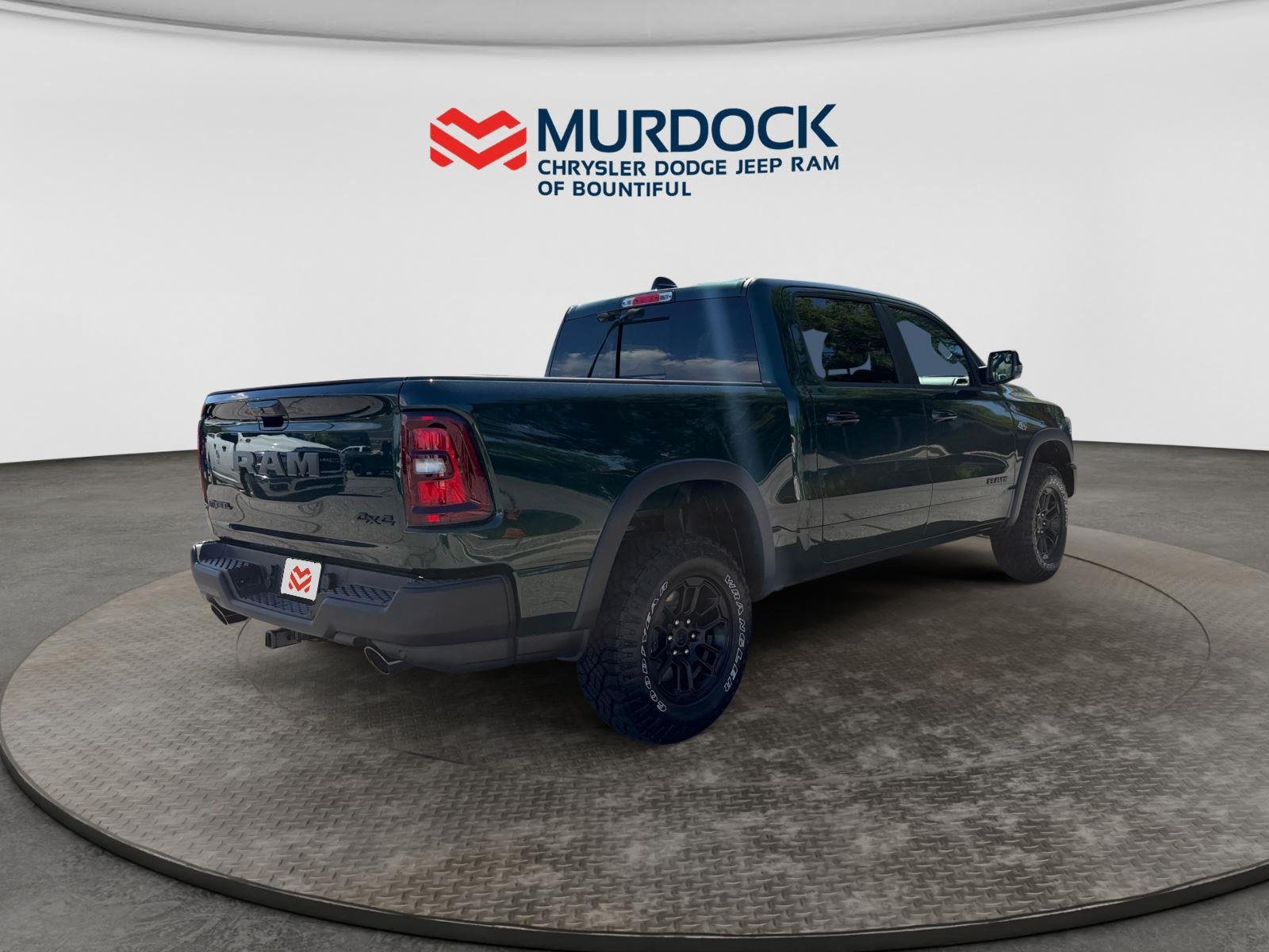 New 2026 Serrano-Green Metallic Exterior Paint RAM Rebel image 5