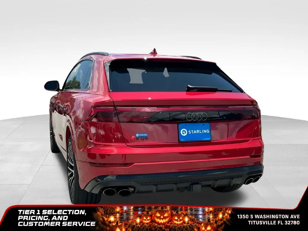 Used 2025 Red Audi 4.0T Premium Plus image 7