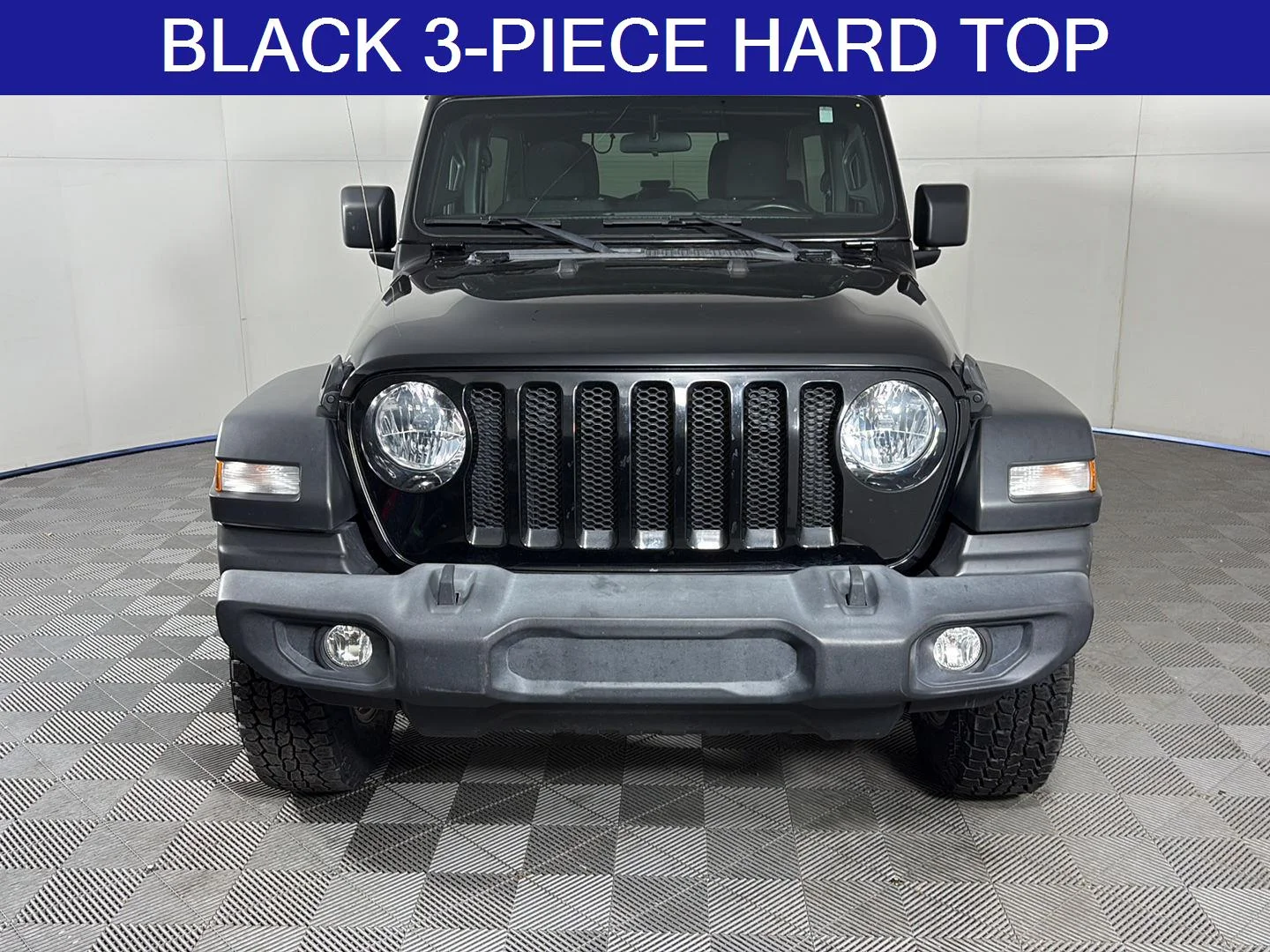 Used 2021 Black Clearcoat Jeep Unlimited Sport S image 4