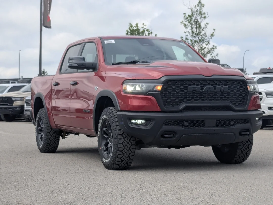 New 2026 Red RAM Rebel - - Level 2 Equip Grp - 14.4 Touchscreen - Harman Kardon Audio - Leather & More! image 2
