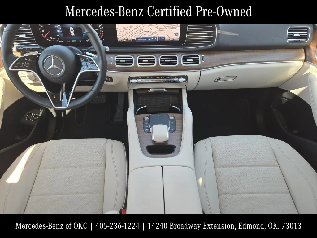 Certified Used 2025 Polar White Mercedes-Benz GLE 450e image 22