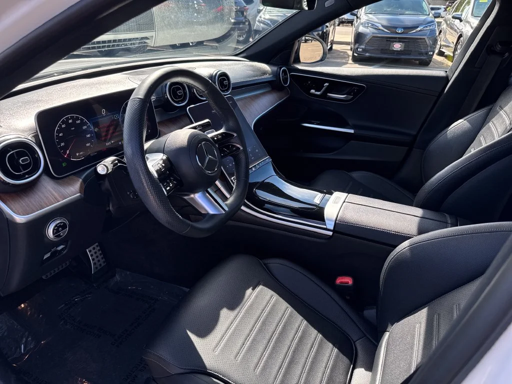 Used 2024 White Mercedes-Benz C 300 image 13