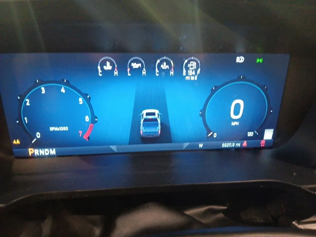 Certified Used 2024 Blue Metallic Ford Lariat image 3