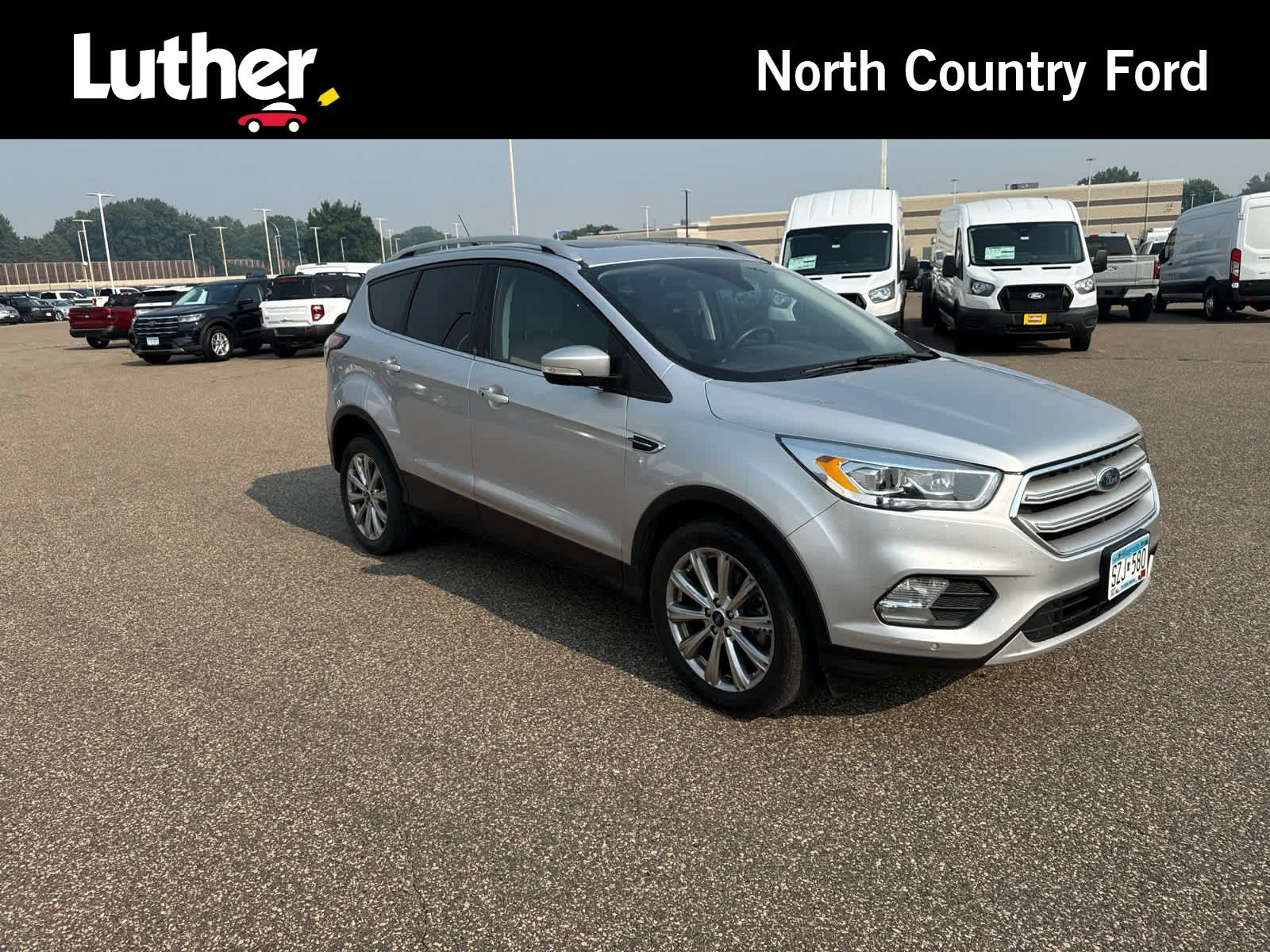 Used 2018 Ingot Silver Metallic Ford Titanium image 1