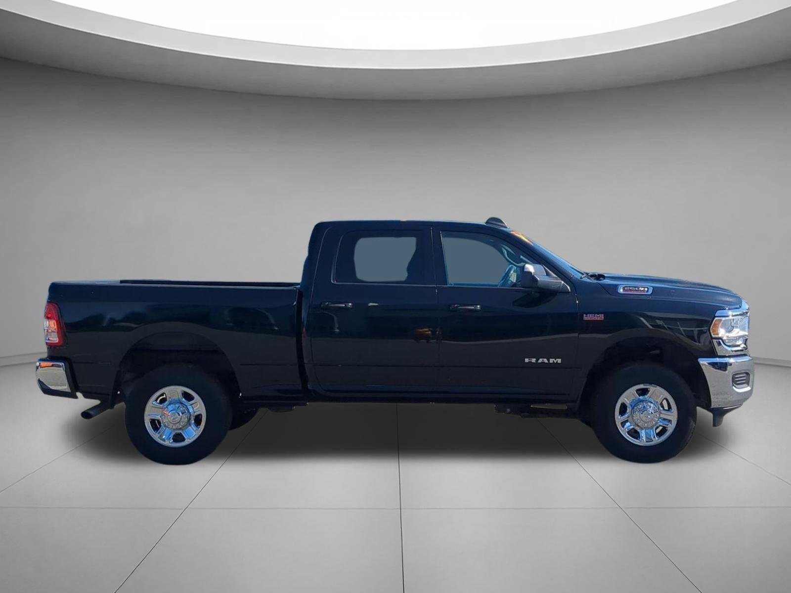 Used 2021 Diamond Black Crystal Pearlcoat Ram Big Horn image 6