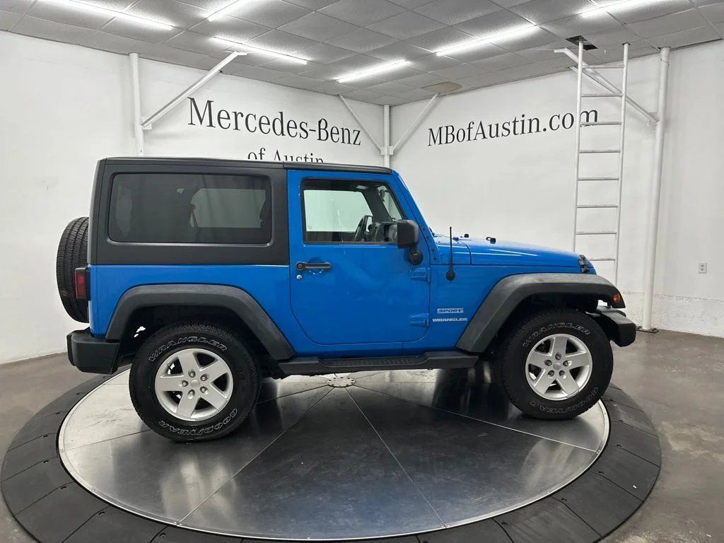 Used 2011 Blue Jeep Sport image 8