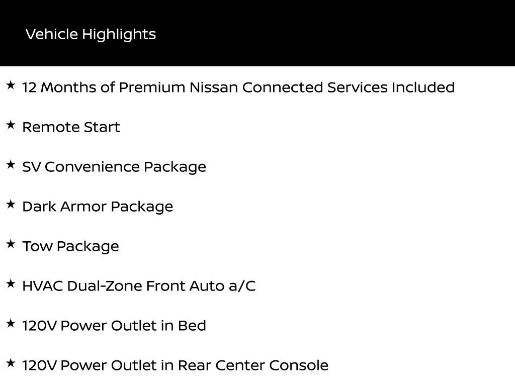 2026 Nissan Frontier SV - Photo 7