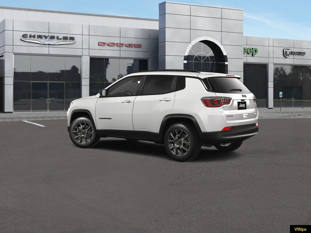 New 2026 Bright White Clear-Coat Exterior Paint Jeep Latitude image 3