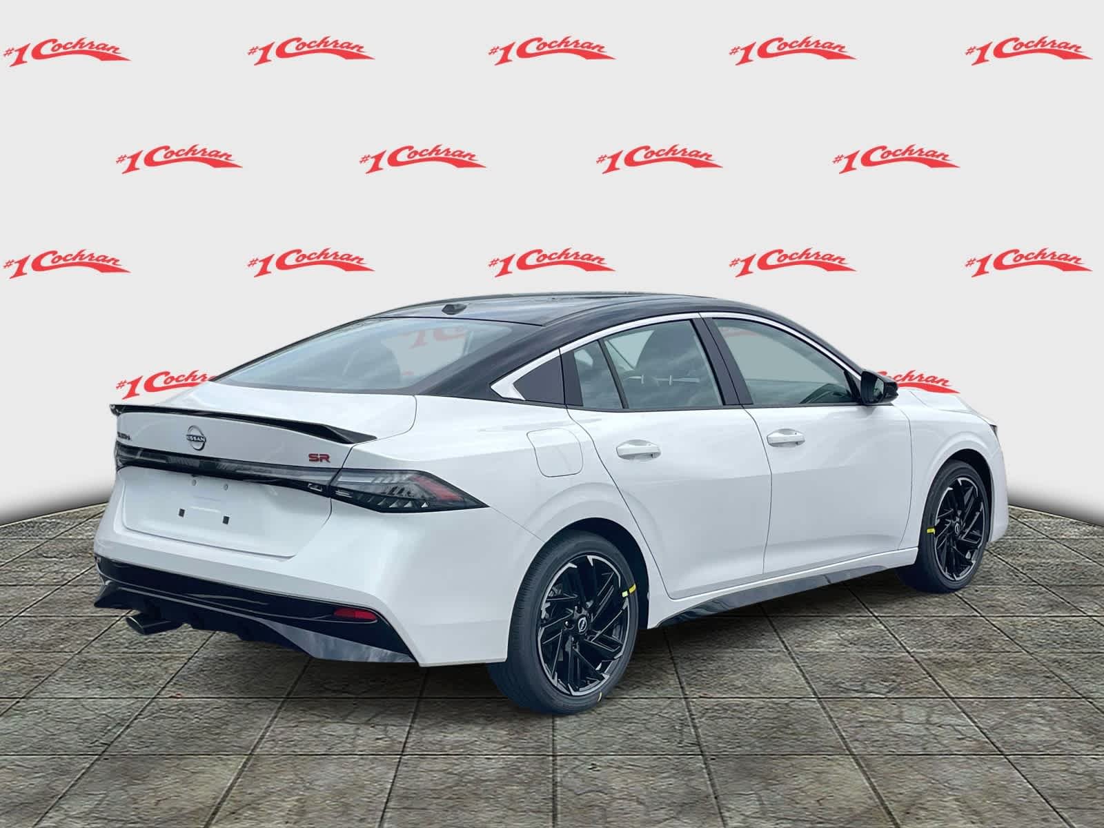 New 2026 Aspen White Tricoat/Super Black Nissan SR image 7