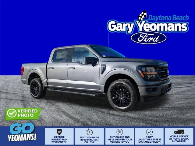 New 2026 Carbonized Gray Metallic Ford XLT image 1