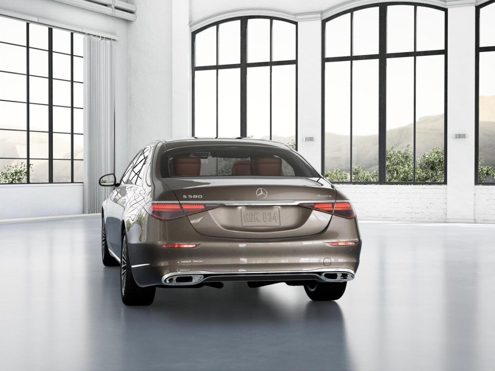 New 2026 Sonoran Brown Metallic Mercedes-Benz S 580 image 25