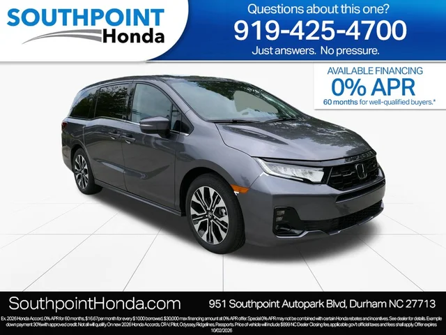 2026 Honda Odyssey Elite
