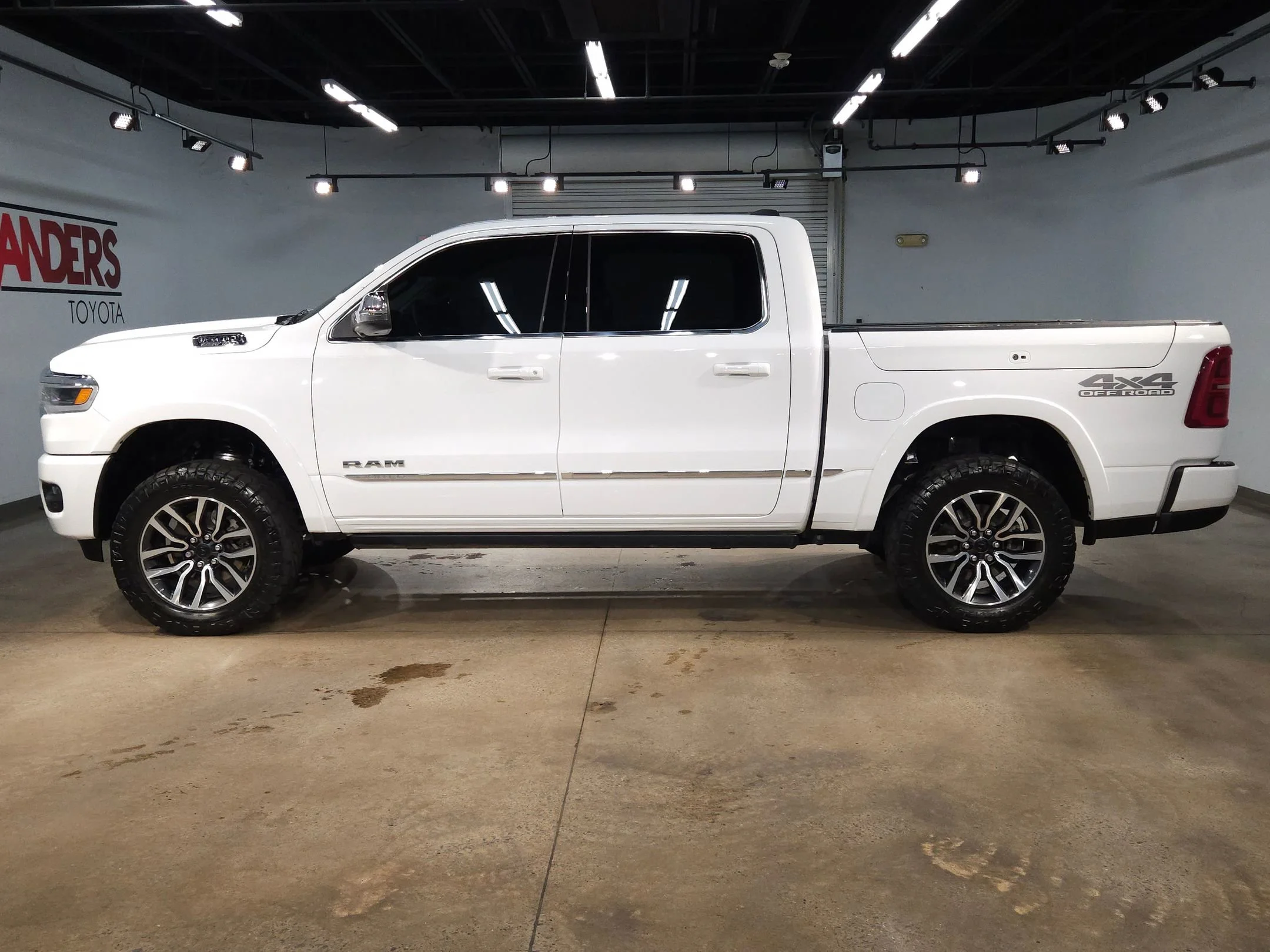 Used 2025 Bright White Clearcoat Ram Limited image 4