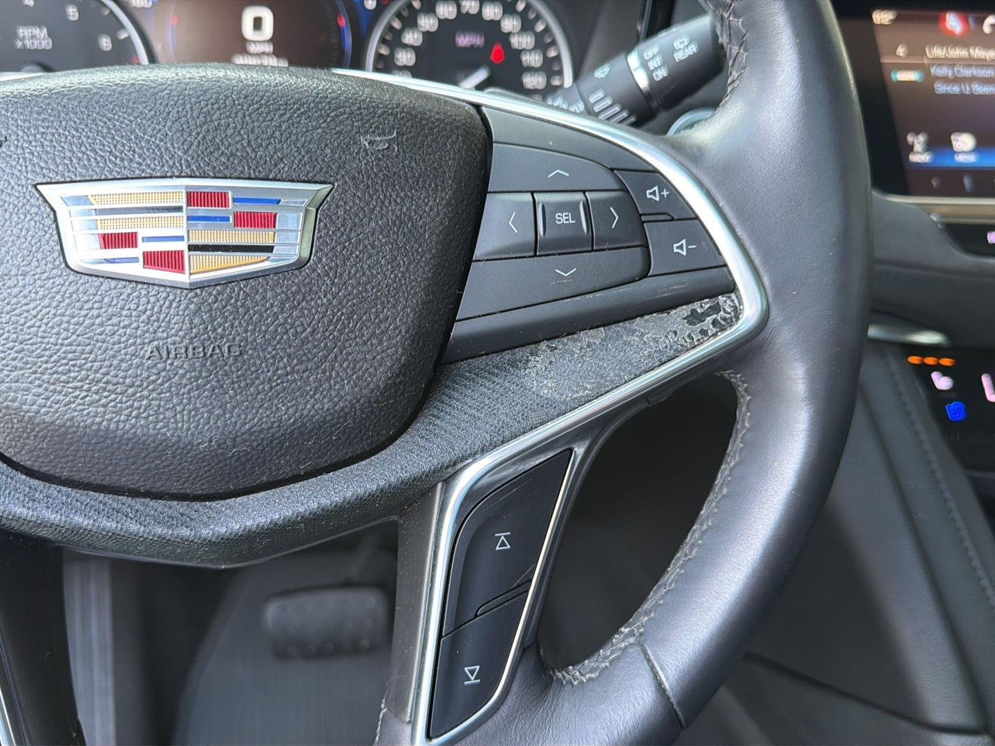 Used 2017 Stellar Black Metallic Cadillac Platinum AWD image 23