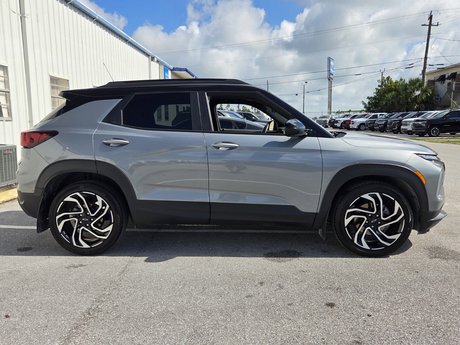 Used 2024 Sterling Gray Metallic Chevrolet RS image 6