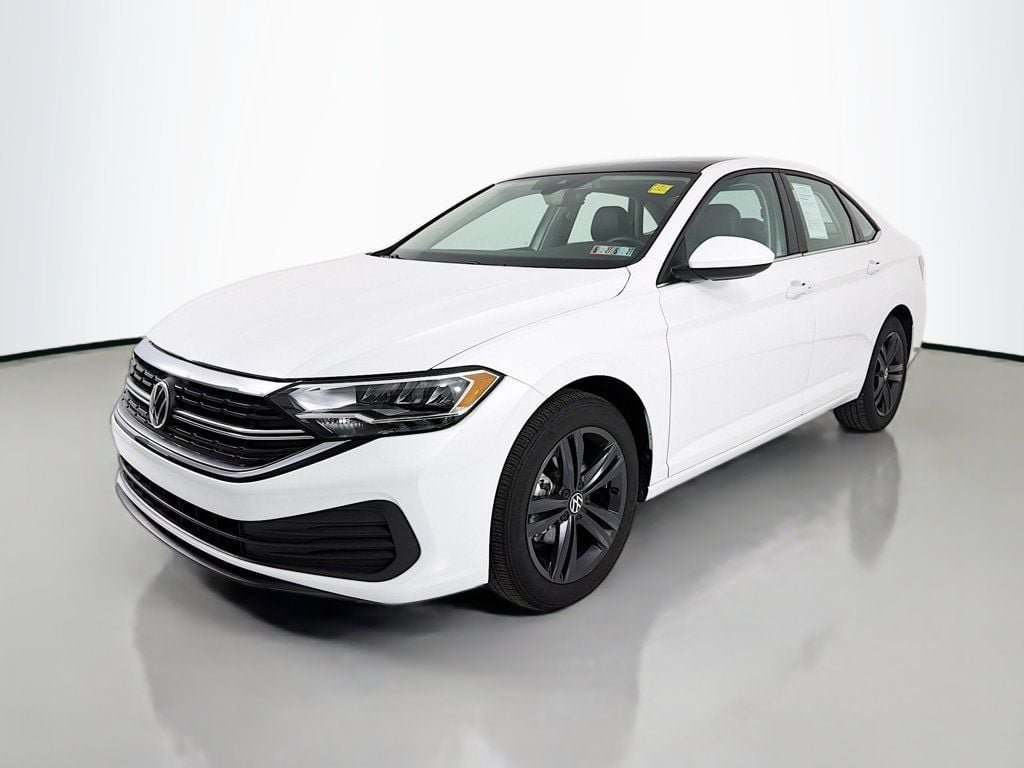 Used 2024 Opal White Pearl Volkswagen SE Automatic image 3