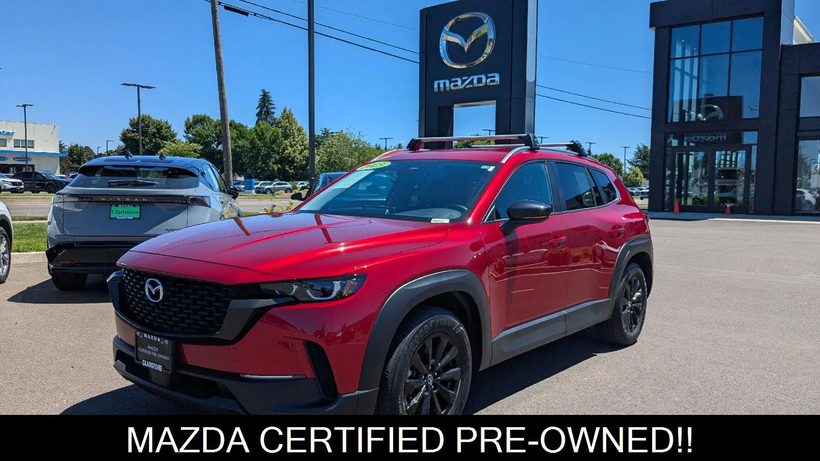 Certified Used 2025 Soul Red Crystal Metallic Mazda 2.5 S Preferred Package image 1