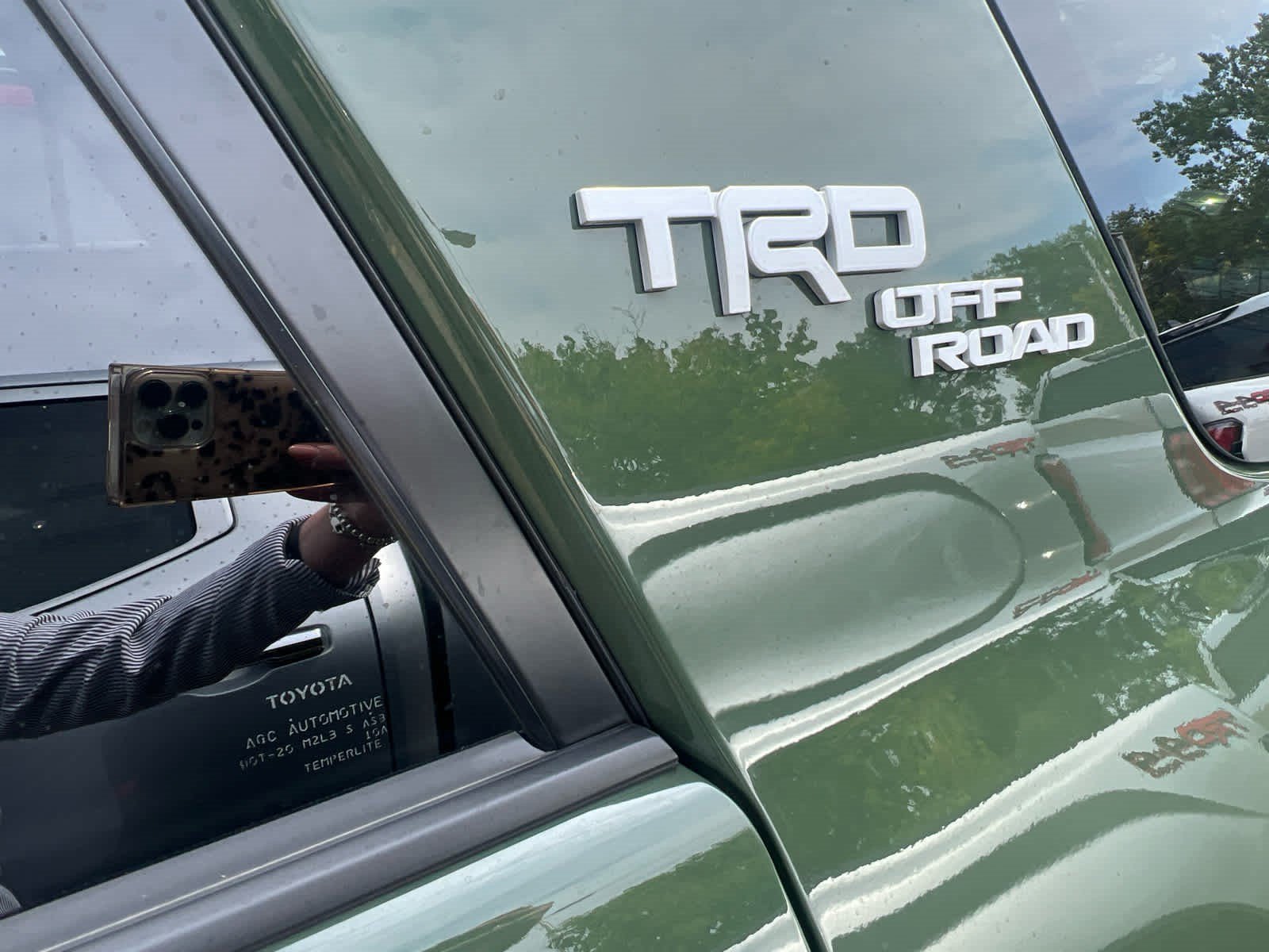 Used 2022 Army Green Toyota TRD Off Road Premium image 4