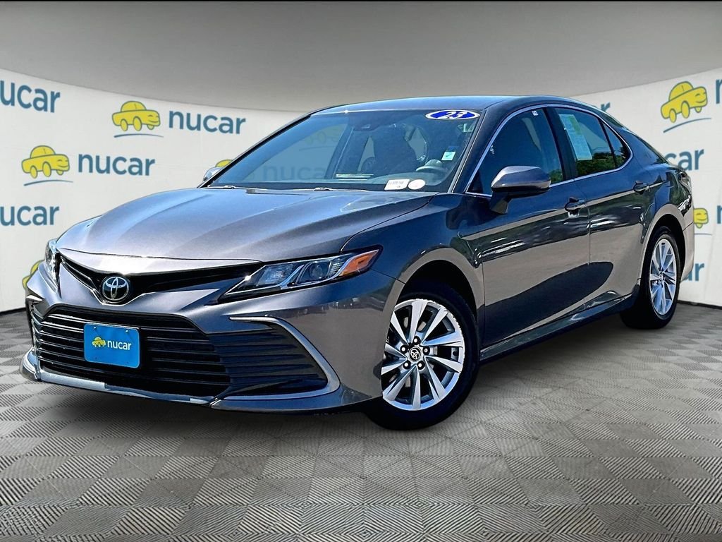 Certified Used 2023 Gray Toyota LE image 3