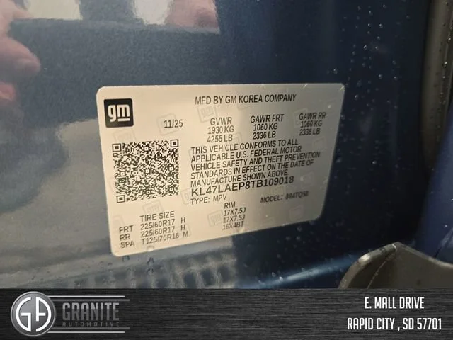 New 2026 Ocean Blue Metallic Buick Preferred image 30