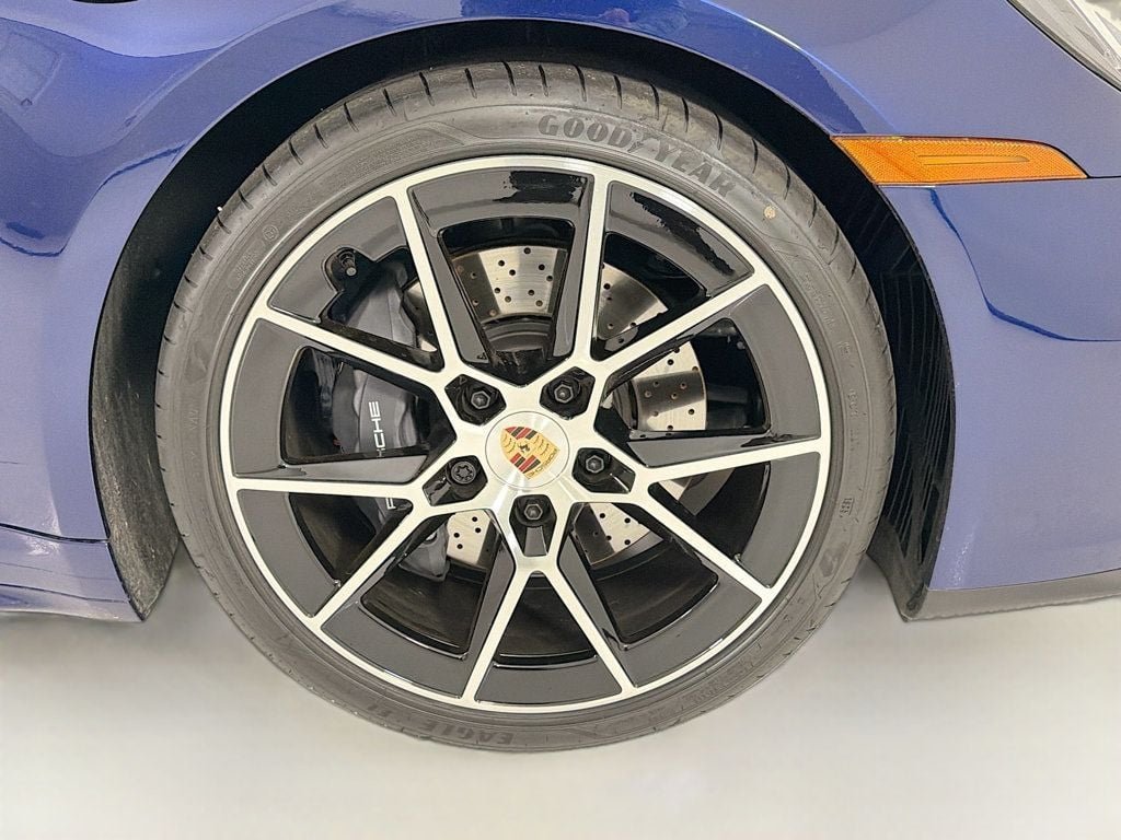 Used 2026 Gentian Blue Metallic Porsche Carrera T Cabriolet image 37