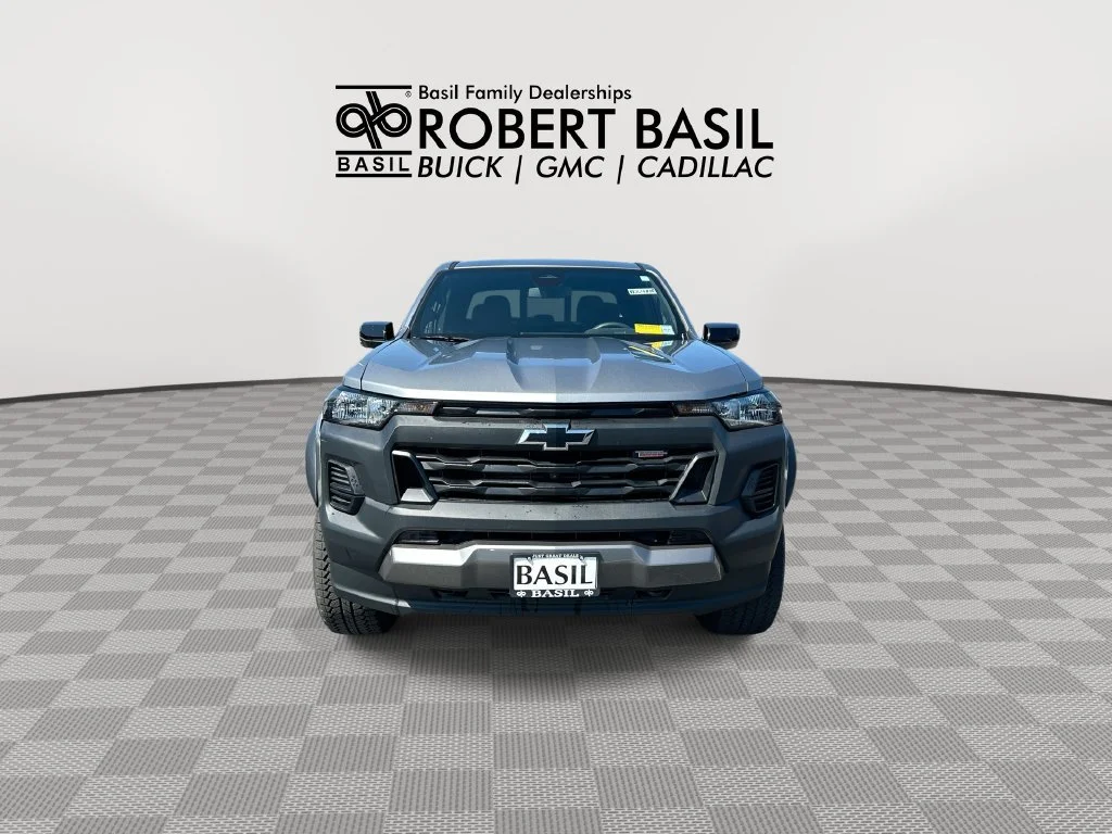 Used 2024 Sterling Gray Metallic Chevrolet Trail Boss image 3