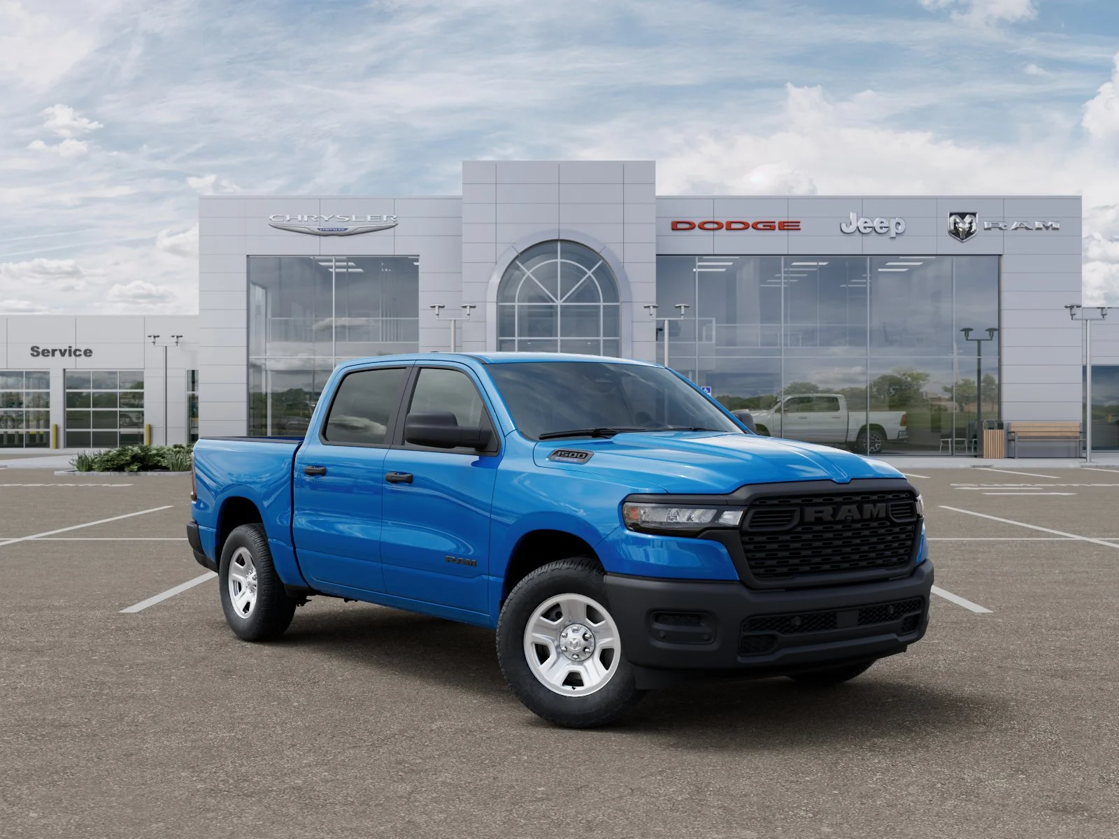 New 2026 Hydro Blue Pearlcoat RAM Tradesman image 45