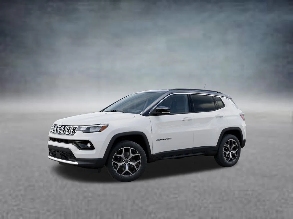 New 2026 Bright White Clear-Coat Exterior Paint Jeep Limited image 2