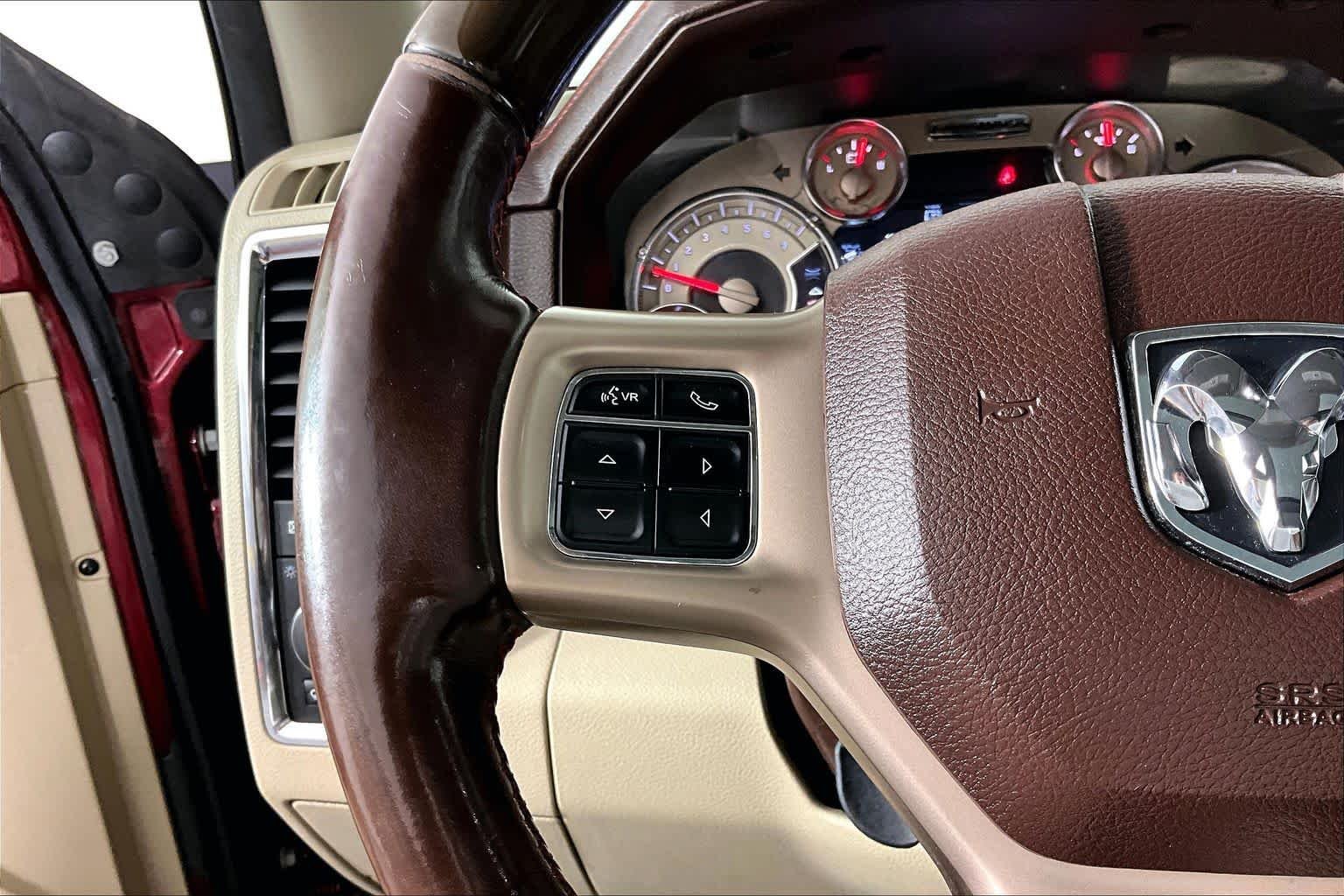 Used 2018 Delmonico Red Pearlcoat Ram Longhorn image 23