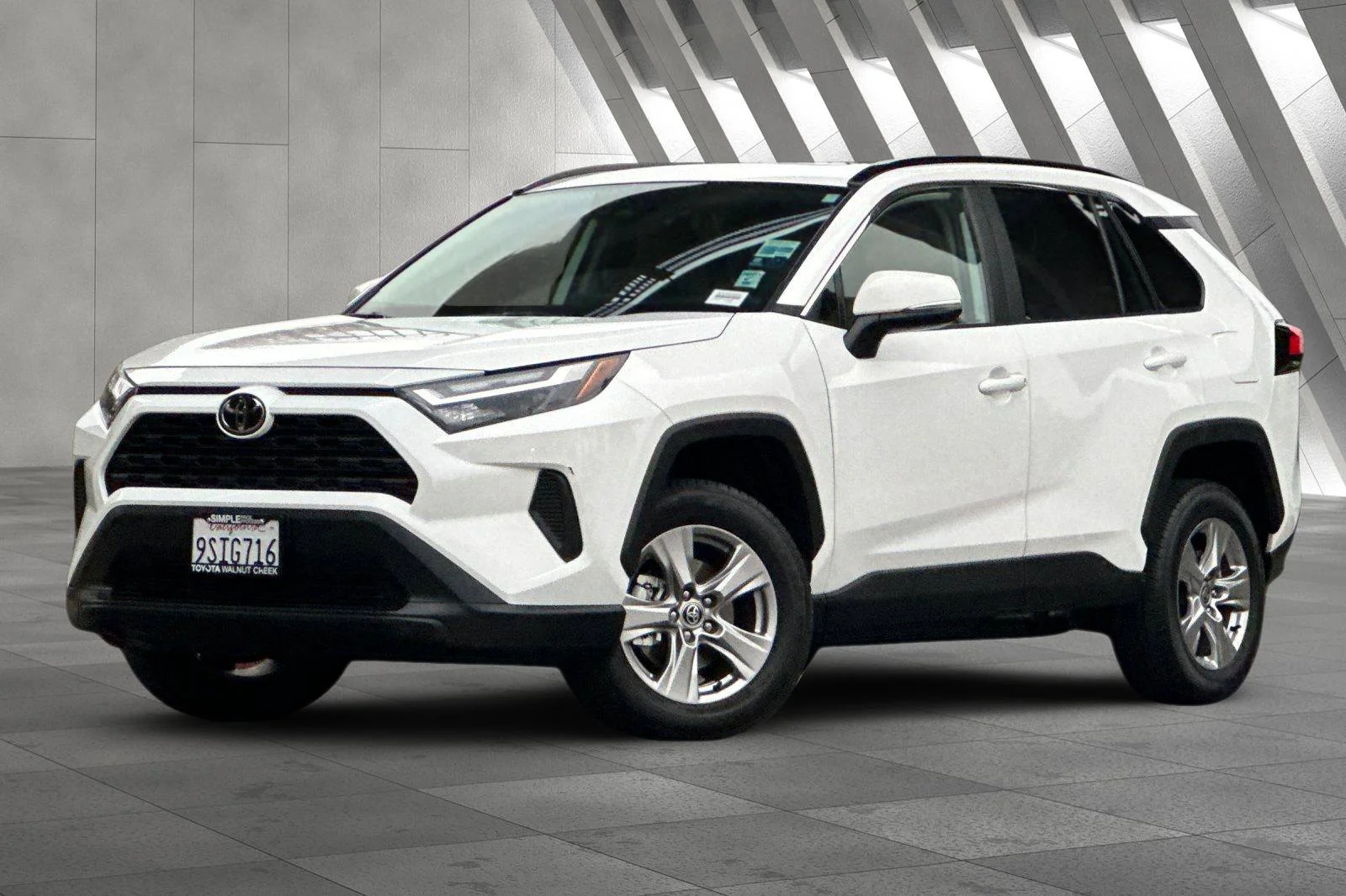 Certified Used 2025 White Toyota XLE image 2