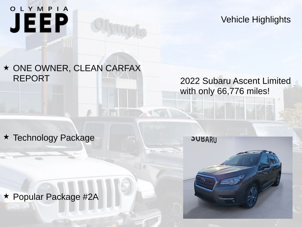Used 2022 Brown Subaru Limited image 7